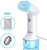 ORDORA Leak-proof Garment Steamer for Clothes, 220ml Pump Steam Tech Clothing Steamer for Home, Handheld Travel Steamer, Wrinkles & Odor Remover Fits all Fabric