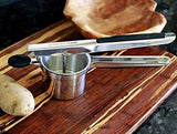 PriorityChef Potato Ricer and Masher, Makes Light and Fluffy Mashed Potato Perfection, 100% Stainless Steel