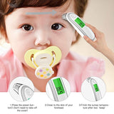 Forehead and Ear Medical Baby Thermometer, COULAX Dual Mode Infrared Thermometer for Baby, Infants, Toddlers, Adults with Instant Reading, Fever Warning, Memory Recall, CE and FDA Approved