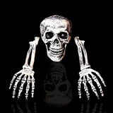 AISENO Realistic Skeleton Stakes Halloween Decorations for Lawn Stakes Garden Halloween Skeleton Decoration