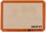 Silpat Premium Silicone Baking Mat, Half Sheet Size, 11-5/8" x 16-1/2" (Pack of 2) Non Stick