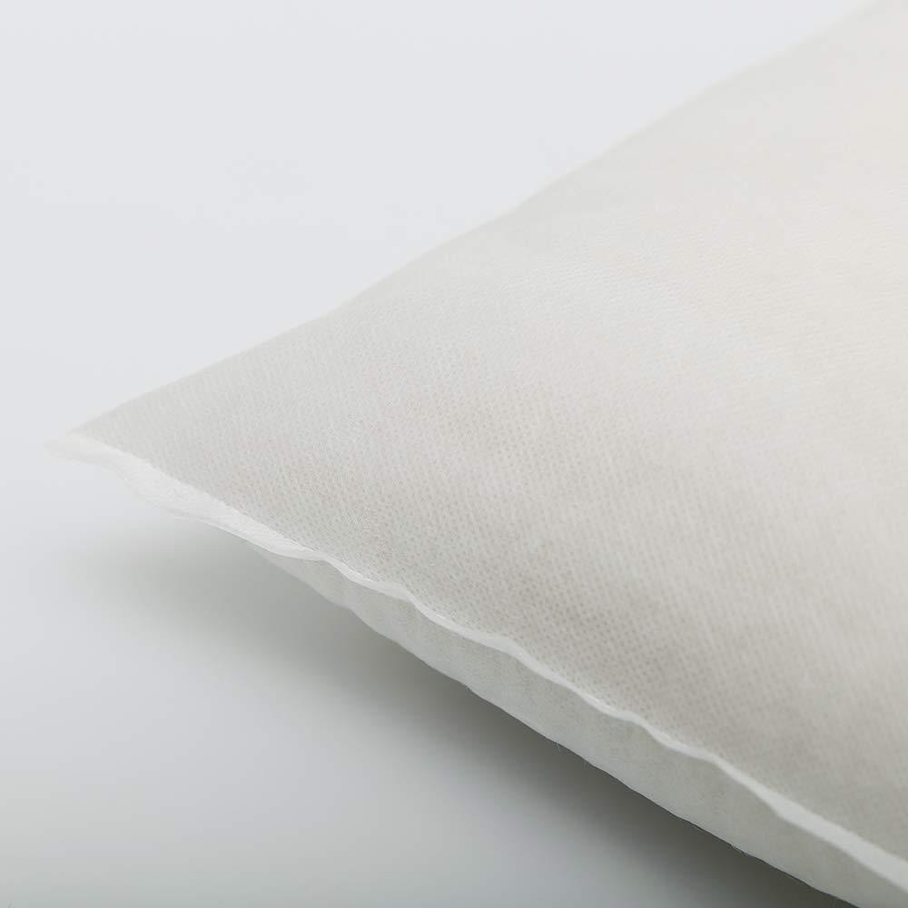 MIULEE 12x20 Pillow Inserts Soft Square Throw Pillow Form Inserts Premium White Sham Stuffer