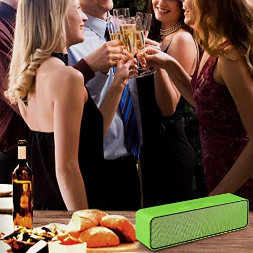 ZoeeTree S3 Wireless Bluetooth Speaker, Outdoor Stereo Subwoofer with HD Sound and Bass, Built-in 10W Dual Driver Speakerphone, Microphone, Handsfree Calling and TF Card Slot
