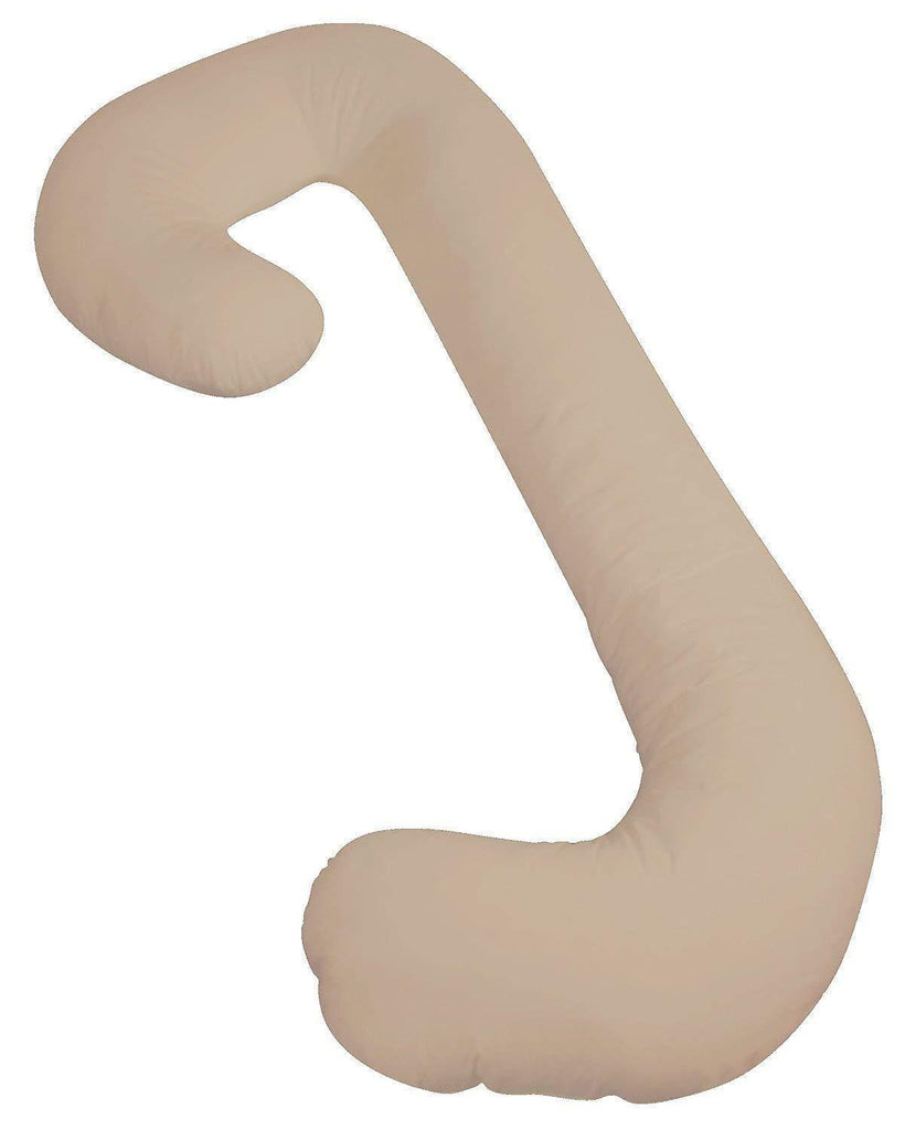 Leachco Snoogle Pregnancy/Maternity Total Body Pillow, Ivory