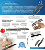 DALSTRONG Bread Knife - Barracuda Blade - Serrated Ceramic - 8