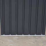 DOIT 5'x3'x6' Outdoor Metal Garden Storage Shed,Outdoor Tool House Heavy Duty Sliding Door