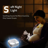 White Noise Machine for Sleeping, Sound Machine with Night Light Portable Natural Sleep Sound Therapy Sound Machine Travel Sleep Auto-Off Timer for Baby Kids Adults...
