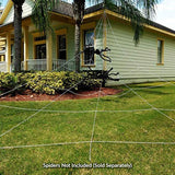 Halloween Giant Spider Web - Outdoor Yard Scary Halloween Decorations & Props