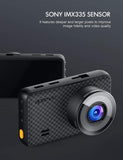 APEMAN 1440P&1080P Dual Dash Cam, 1520P max, Front and Rear Camera for Cars with 3 Inch IPS Screen, Support 128GB, Driving Recorder with IR Sensor Night Vision, Motion Detection, Parking Monitor
