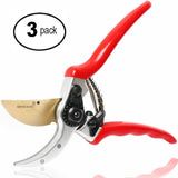 Professional Pruning Shears with Titanium Coated Blades - Lightweight Gardening Tools for Comfortable Use - Find Your Green Thumb with Rust Resistant Cutters That Stay Sharp Longer