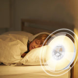 Sunrise Alarm Clock, Wake Up Light with 6 Nature Sounds, FM Radio, Color Light, Bedside Sunrise Simulator (White)