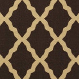 Ottomanson Ottohome Collection Contemporary Morrocan Trellis Design Non-Skid (Non-Slip) Rubber Backing Runner Rug, 20