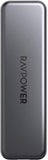 RAVPower Mini External SSD Hard Drive 1TB Portable SSD USB-C Solid State Flash Drive, Up to 540MB/s, V-NAND Flash & USB 3.1 Gen 2 Interface, ATA Lock
