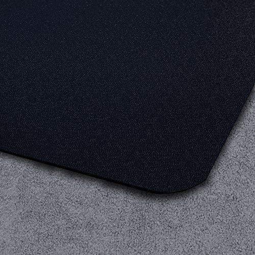 Office Marshal Black Polycarbonate Office Chair Mat - 36" x 48" - Hard Floor Protection - No-Recycling Material - High Impact Strength