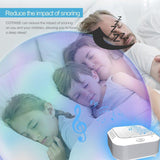 White Noise Machine for Sleeping, Sound Machine with Night Light Portable Natural Sleep Sound Therapy Sound Machine Travel Sleep Auto-Off Timer for Baby Kids Adults...