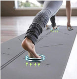 TOPLUS Yoga Mat - Classic 1/4 inch Pro Yoga Mat Eco Friendly Non Slip Fitness Exercise Mat with Carrying Strap-Workout Mat for Yoga, Pilates and Floor Exercises
