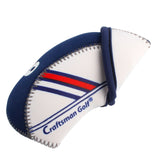 CRAFTSMAN GOLF White & Blue US Flag Neoprene Golf Club Head Cover Wedge Iron Protective Headcover for Titleist, Callaway, Ping, Taylormade, Cobra, Nike, Etc.