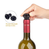 Great Value Wine Vacuum-Preserver-Saver-Pump with 4 Stoppers by ALDI kitchen for Fresh Tasting Wine Everytime