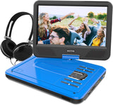 WONNIE 12.5 Inch Portable DVD Player with 4 Hour Rechargeable Battery,10.5