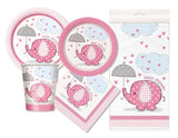 Blue Elephant Baby Shower Party Package - Serves 16 (Blue)