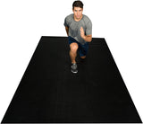 Square36 New 12 Ft x 6 Ft Extra Large Exercise Mat. Made in Germany - Highest Grade, Certified Non-Toxic. Designed for Use with Or Without Shoes. Ideal for Home Cardio, Aerobics, MMA, HIIT.