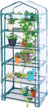 Worth 5 Tier Mini Greenhouse with Clear Polyethylene Cover, 27" Long x 19" Wide x 75" High Garden Green House