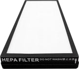 Alexapure Combo Replacement for Rowenta XD6075 True HEPA Allergen Remover and XD6065 Active Carbon Filter Odor Eliminator