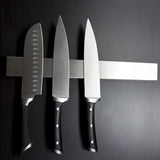 +Hot+ 16 Inch Stainless Steel Magnetic Knife Holder Magnetic Knife Strip, Magnetic Knife Bar Stainless Steel Easy to Install