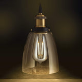 FEIT PN6AG/BZ/ST19LED LED Vintage ST19 Bulb and Pendant