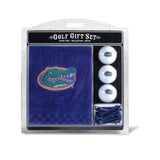 Team Golf NCAA Gift Set Embroidered Golf Towel, 3 Golf Balls, and 14 Golf Tees 2-3/4" Regulation, Tri-Fold Towel 16" x 22" & 100% Cotton