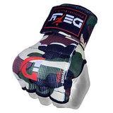 DEFY Gel Padded Premium Inner Gloves with Hand Wraps MMA Muay Thai Boxing Training Fight PAIR
