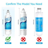 AQUACREST 469690 Refrigerator Water Filter, NSF 53 & 42 Certified to Reduce 99% of Lead, Cyst & More, Compatible with LG LT700P, Kenmore 9690, 46-9690, ADQ36006102 (Pack of 3)