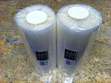 2-Pack WESTON 11"x50' Rolls Commercial Grade Vacuum Bags 3mil Vacuum Seal Rolls