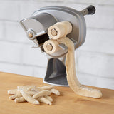 CucinaPro Cavatelli Maker Machine w Easy Clean Rollers- Makes Authentic Gnocchi, Pasta Seashells and More- Recipes Included