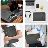 JETech Laptop Sleeve Compatible for 13.3-Inch Notebook Tablet iPad Tab, Waterproof Shock Resistant Bag Case with Accessory Pocket
