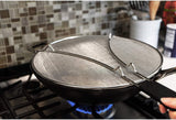 Alpha Living 60113 Splatter Guard for Frying Pan, 13 inch