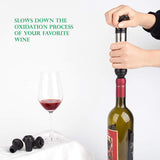 Great Value Wine Vacuum-Preserver-Saver-Pump with 4 Stoppers by ALDI kitchen for Fresh Tasting Wine Everytime