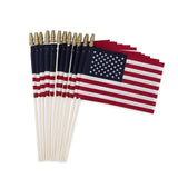 Set of 12 Bulk American Flags: 12
