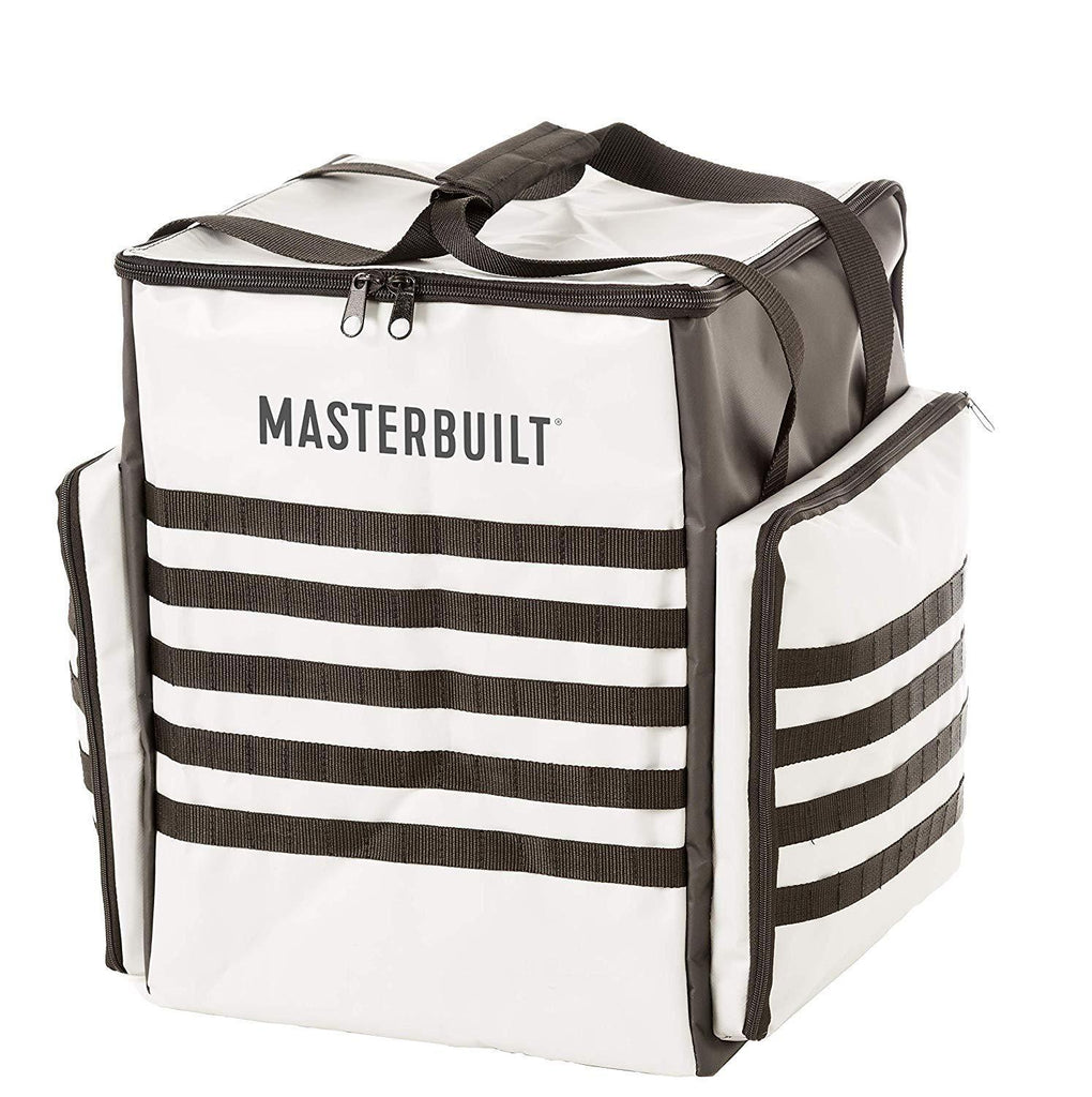 Masterbuilt MB20100818 Patio-2-Portable Bag Smoker Cover, Blk/WHI